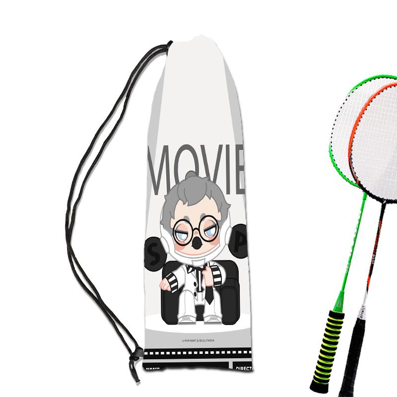 Túi Dây Rút Đựng Vợt Cầu Lông In Họa Tiết Hoạt Hình Phong Cách Phương Tây