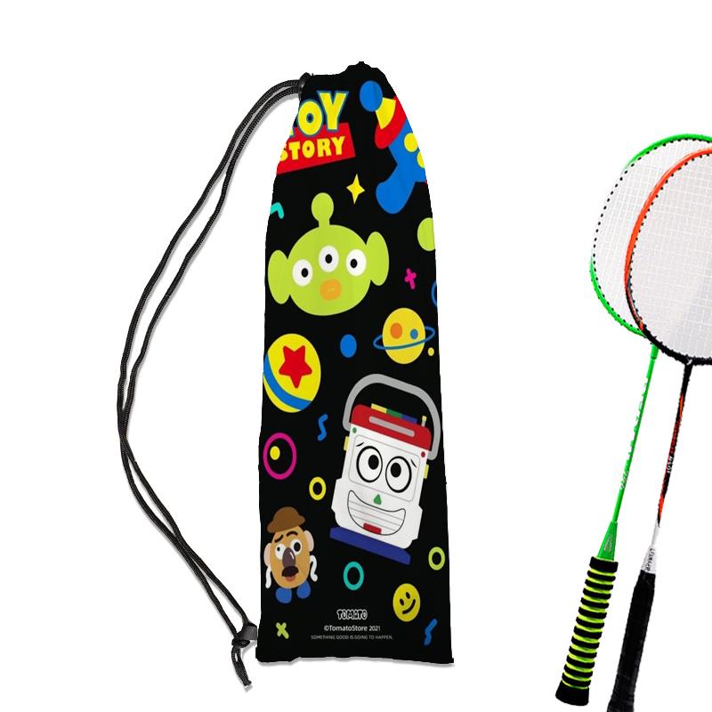 [Túi Đựng Vợt Cầu Lông Đeo Vai Dây Rút Một Bên Vai Phong Cách Hoạt Hình toy story Phong Cách Mới Bảo Vệ Di Động Cho Nam Và Nữ Cùng Phong Cách
