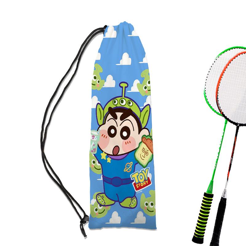 [Túi Đựng Vợt Cầu Lông Đeo Vai Dây Rút Một Bên Vai Phong Cách Hoạt Hình toy story Phong Cách Mới Bảo Vệ Di Động Cho Nam Và Nữ Cùng Phong Cách