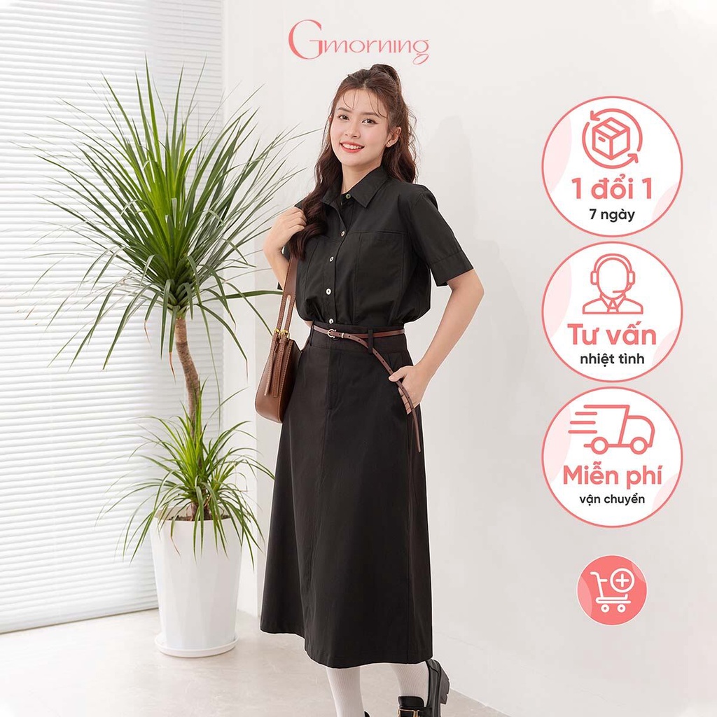 Chân váy midi kiểu Gmorning YV32