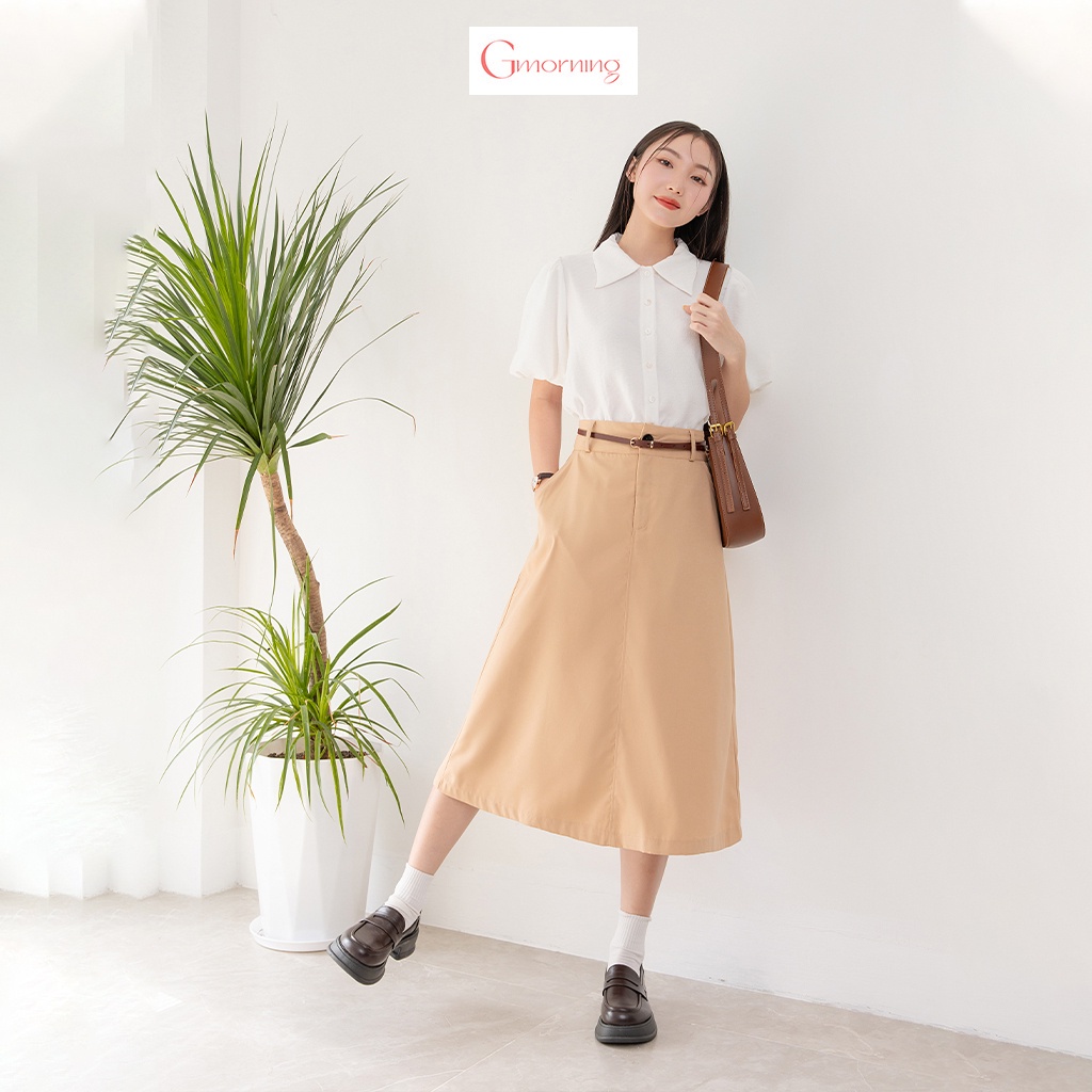 Chân váy midi kiểu Gmorning YV32