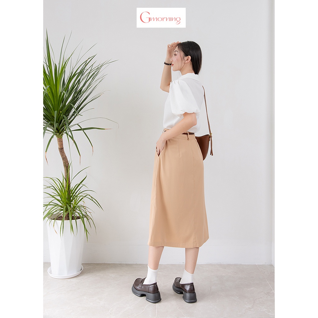 Chân váy midi kiểu Gmorning YV32