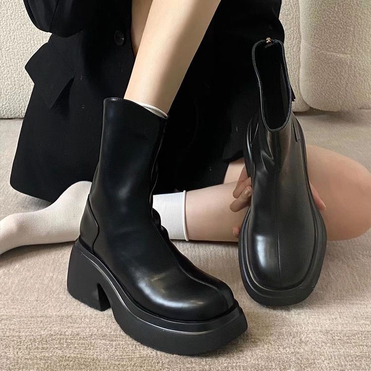 Giày Bốt Đế Dày Thời Trang Cá Tính
