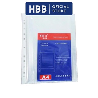Túi đựng tài liệu sơ mi lỗ xifu 5c khổ a4 mỏng , trung, dày-1 thếp - 100 tờ