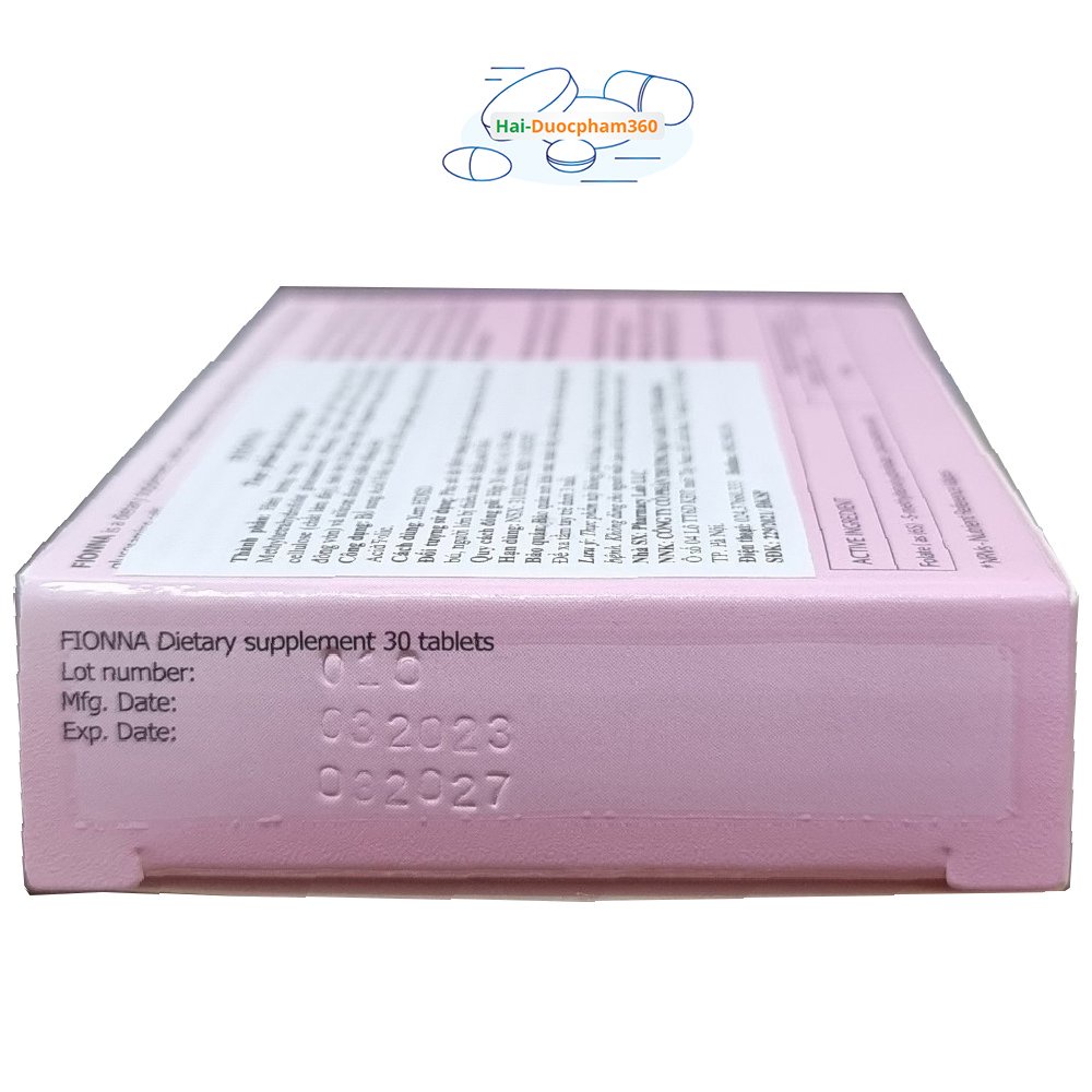 Fiona 5-MTHF - Bổ sung acid folic cho phụ nữ trước và sau mang thai