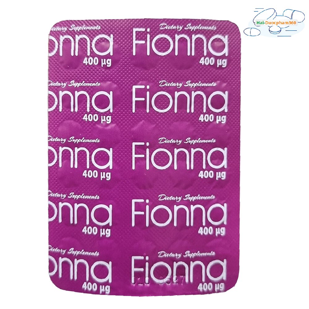 Fiona 5-MTHF - Bổ sung acid folic cho phụ nữ trước và sau mang thai