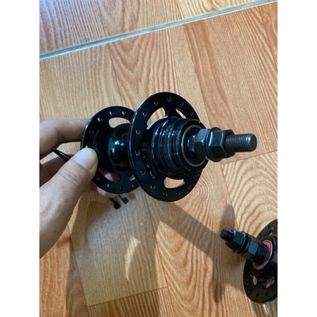 May ơ 32L RESHINE -  Fixed Gear bạc đạn 32 lỗ - Đen