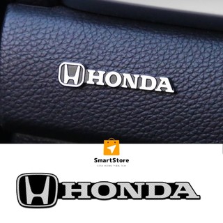 Miếng dán logo mini các hãng xe trang trí ô tô
