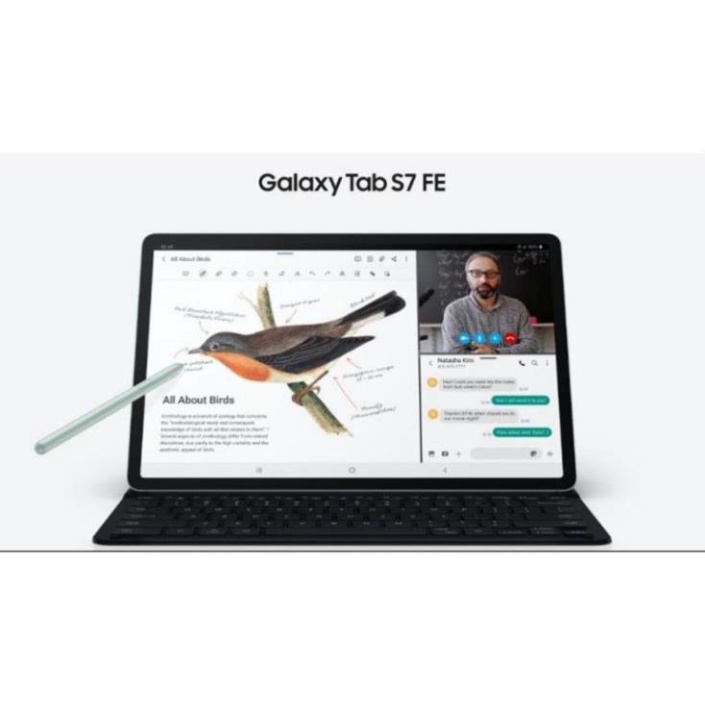 Máy tính bảng SS Galaxy Tab S7 FE  Hỗ trợ mạng 5G - Bảo hành 12 tháng