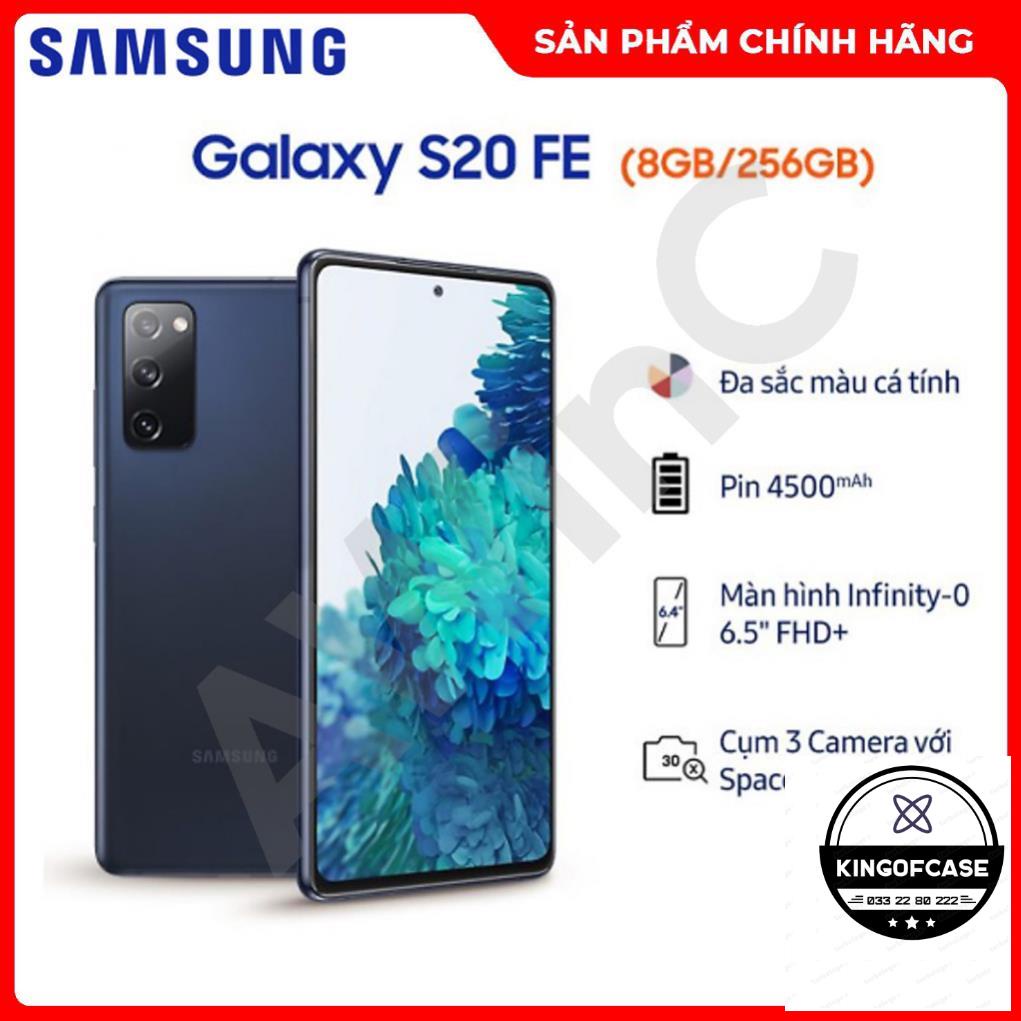 Điện Thoại Samsung Galaxy S20 FE  pin 5000mAh Hàng chính hãng fullbox