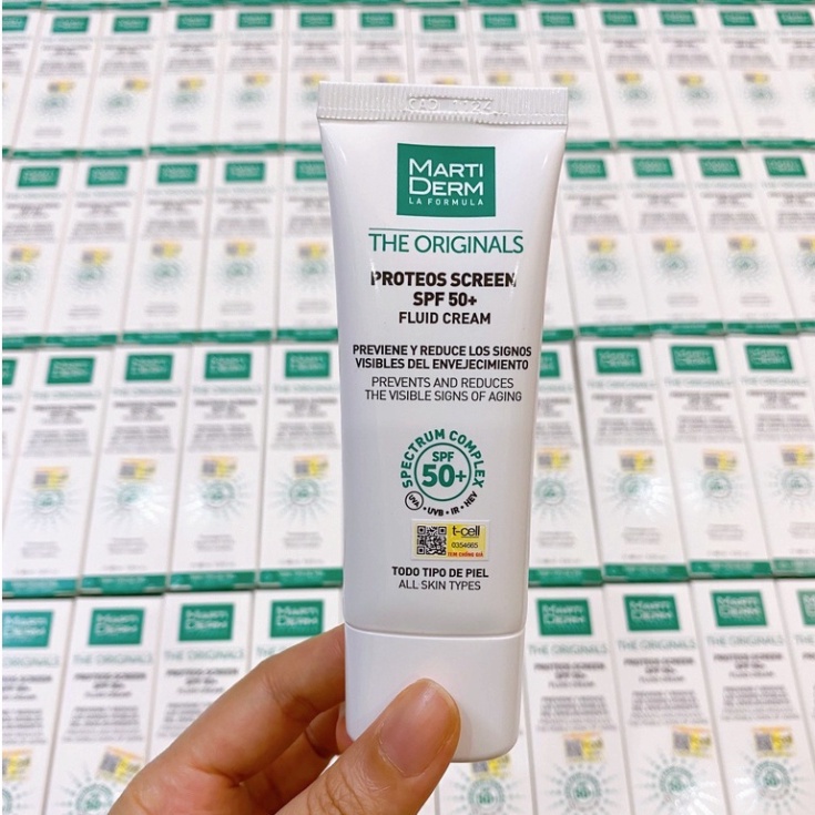 Kem chống nắng martiderm 40ml cho da dầu da mụn và da nhậy cảm MTP Beauty