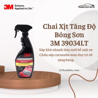 Chai xịt tăng độ bóng sơn ô tô 3m chính hãng 39034lt