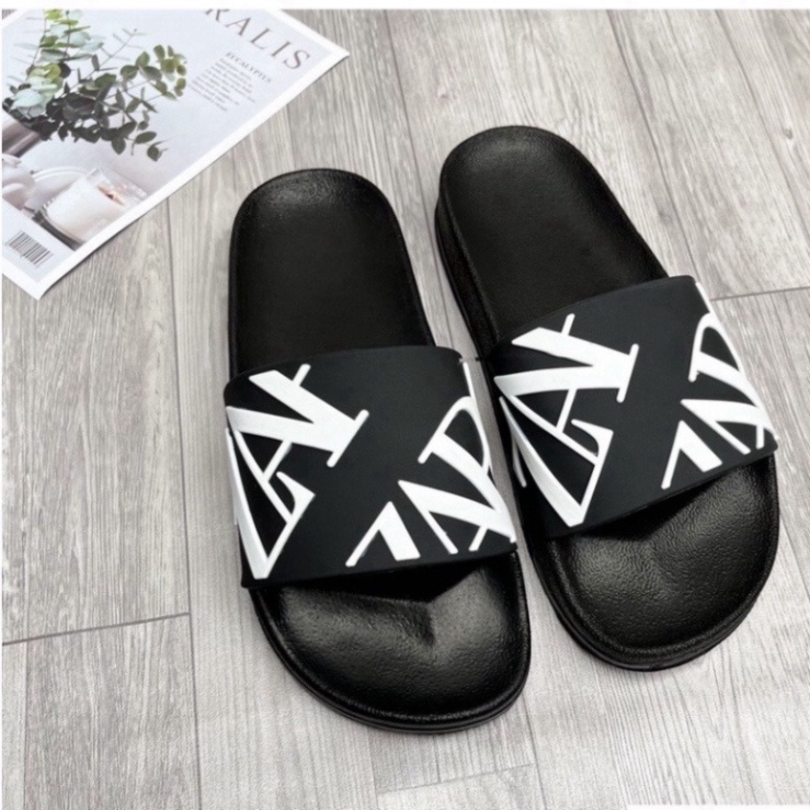 Dép Nam Nữ Quai Ngang ZaRa 2 màu đi êm chân không bay màu PhạmHUY>OFFICIAl