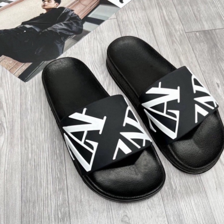 Dép Nam Nữ Quai Ngang ZaRa 2 màu đi êm chân không bay màu PhạmHUY>OFFICIAl