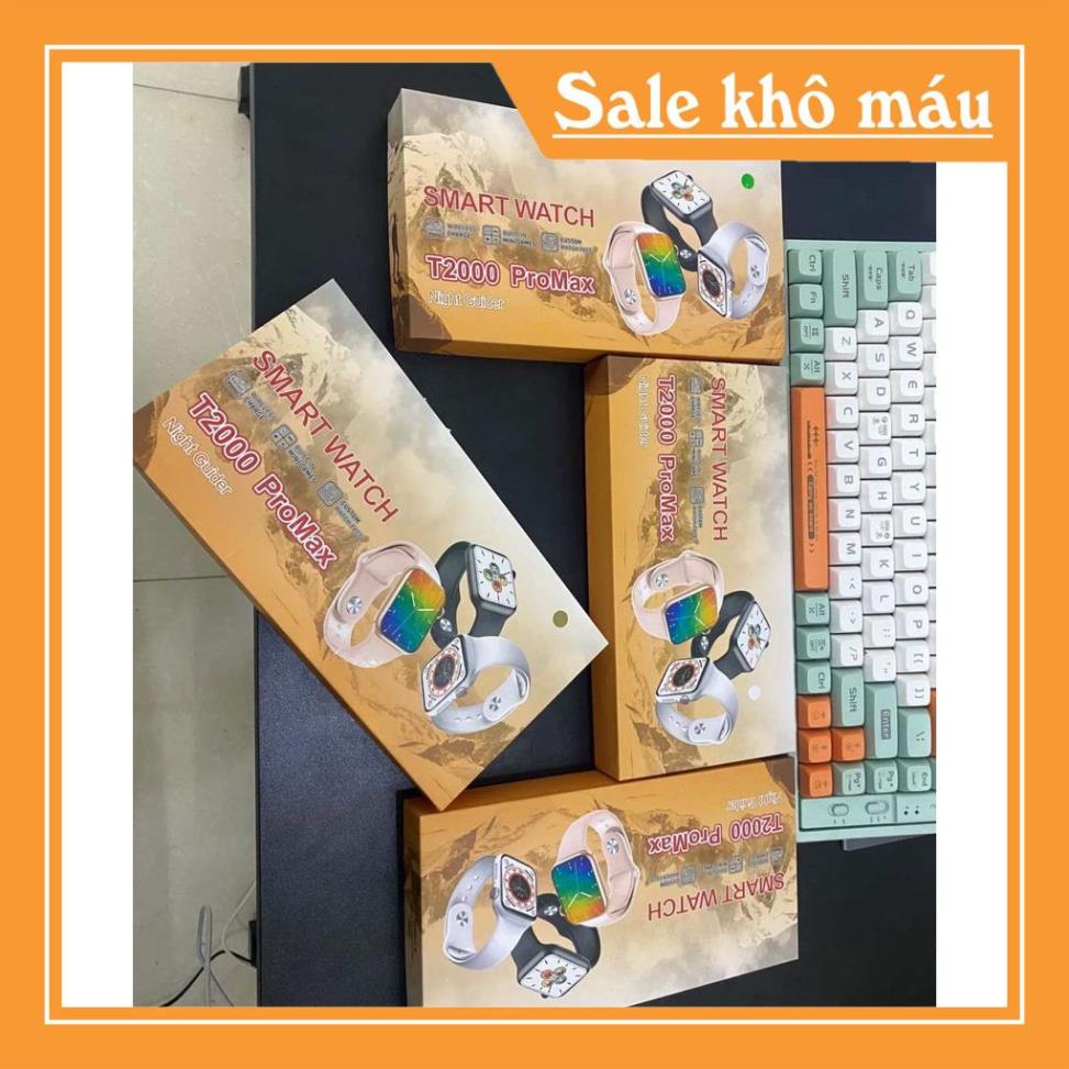 Đồng hồ thông minh T2000 Pro Max--------Nhiều Màu Sắc //////Thông Báo ///// Nam Nữ