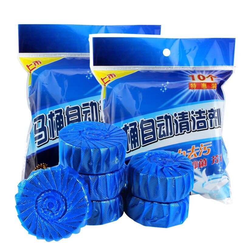 Túi 10 Viên Thả Toilet, Viên Thả Bồn Cầu Khử Mùi Khử Khuẩn Cao Cấp
