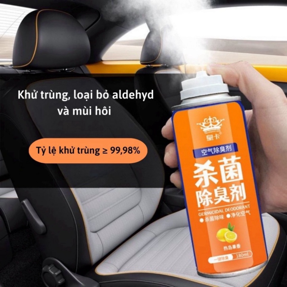 Chai Xịt Khử Mùi Ô Tô, Nhà Cửa Làm Sạch Không Khí, Diệt Khuẩn, Chống Nấm Mốc Nam Kinh Shop 4 Loại Mùi Hương 180ml | BigBuy360 - bigbuy360.vn