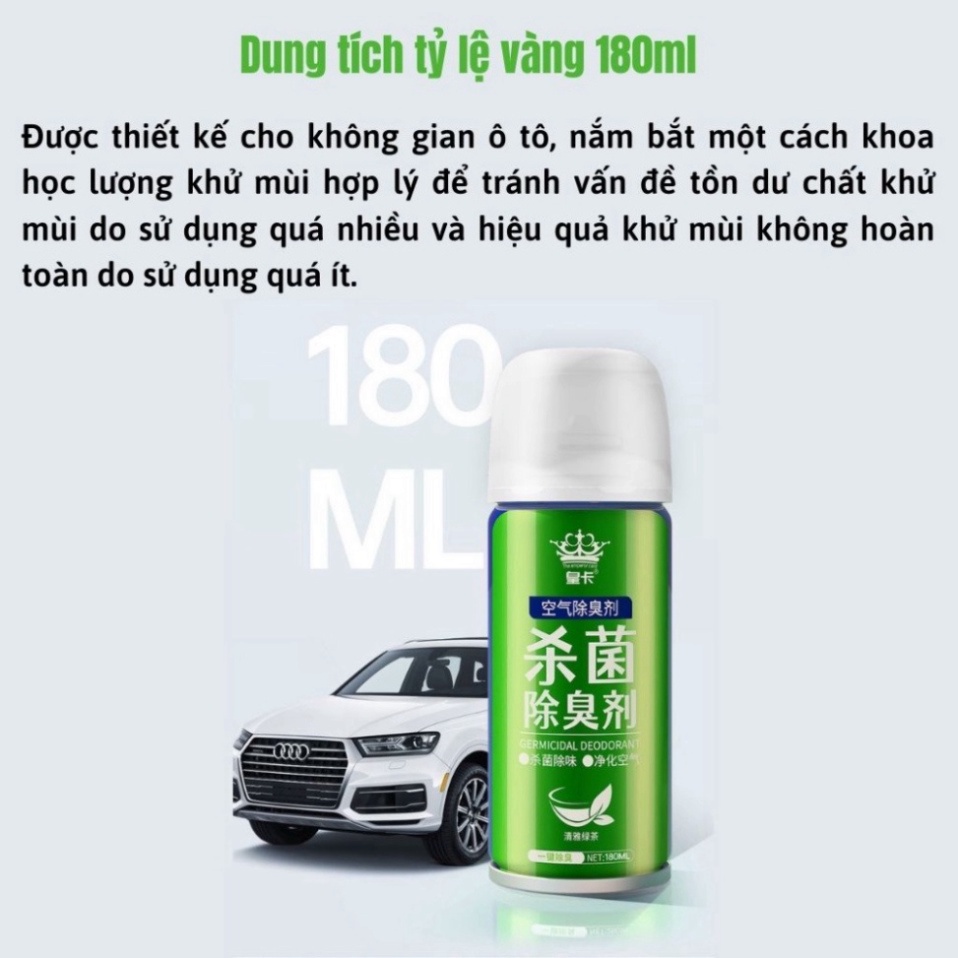 Chai Xịt Khử Mùi Ô Tô, Nhà Cửa Làm Sạch Không Khí, Diệt Khuẩn, Chống Nấm Mốc Nam Kinh Shop 4 Loại Mùi Hương 180ml | BigBuy360 - bigbuy360.vn
