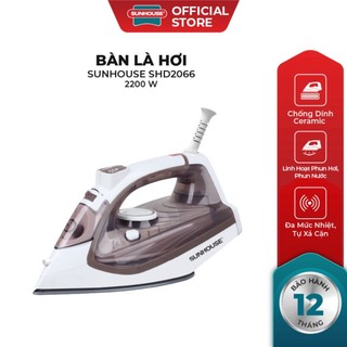 Bàn ủi hơi nước Sunhouse shd2066 công suất 2000w..