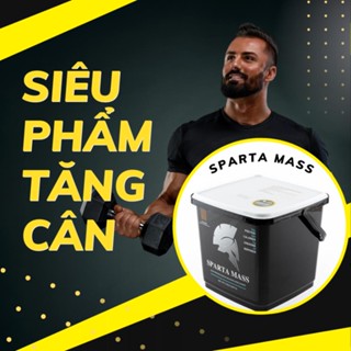 Sữa Tăng Cân Tăng Cơ - Sparta Mass - Hộp 2,4kg + Tặng bình lắc Shaker