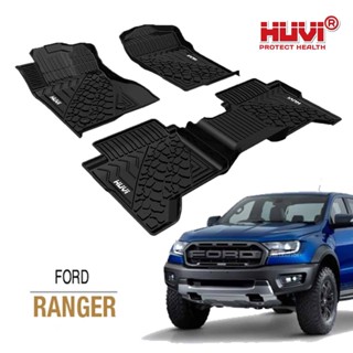 Thảm lót sàn ô tô HUVI cho xe Ford Ranger 3D năm 2023+