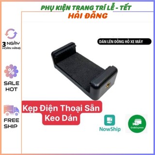 Kẹp dán điện thoại lên mặt đồng hồ xe máy - băng dính 3m