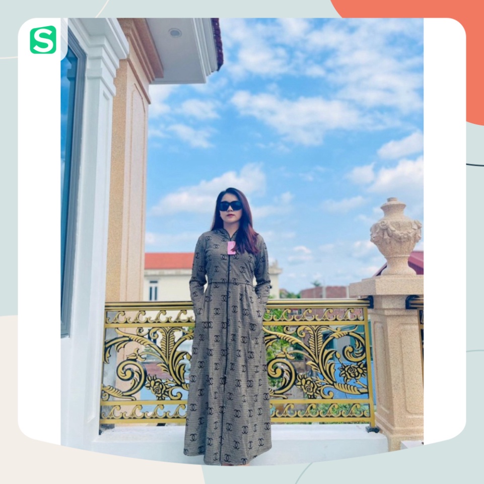 Áo chống nắng nữ toàn thân⚡CAO CẤP⚡Croptop dáng dài chùm chân chất UMi dày dặn, chống UV