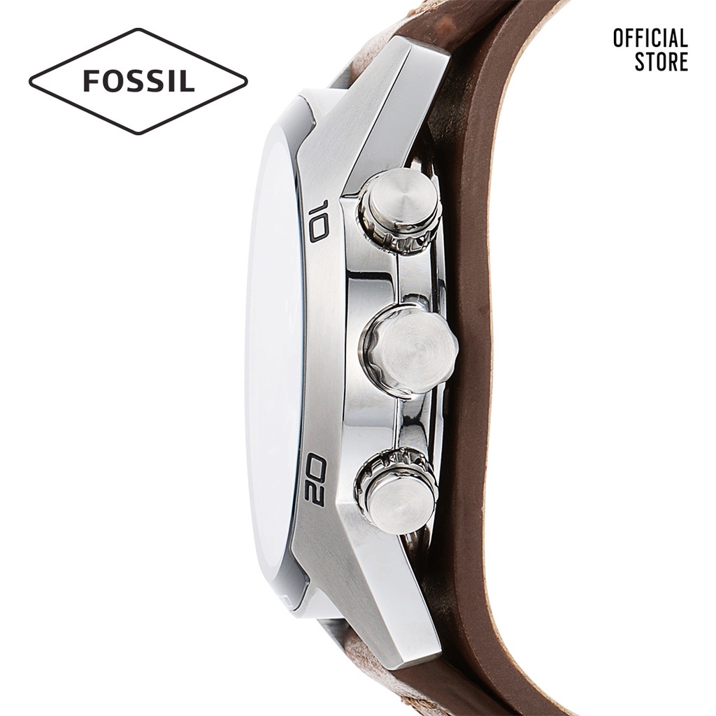 Đồng hồ nam Fossil COACHMAN CH2565 dây da - màu nâu