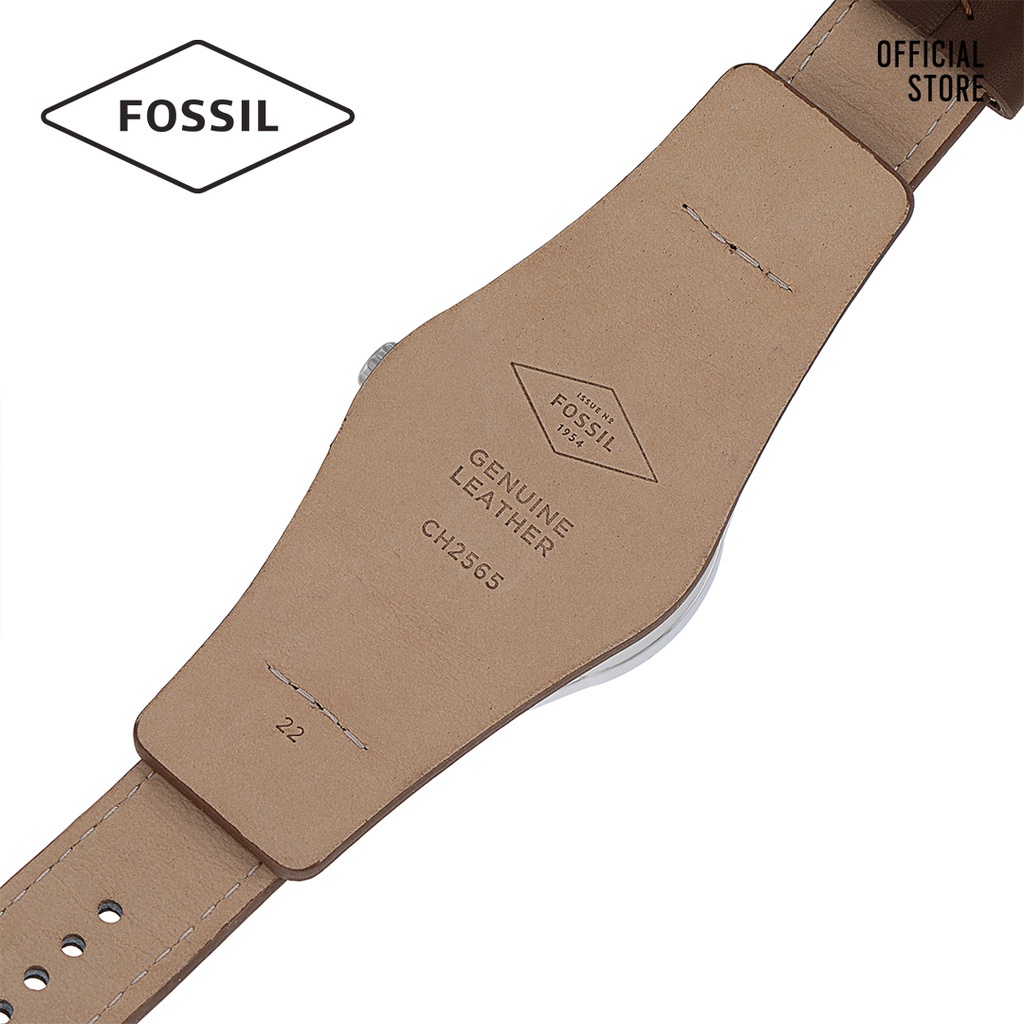 Đồng hồ nam Fossil COACHMAN CH2565 dây da - màu nâu