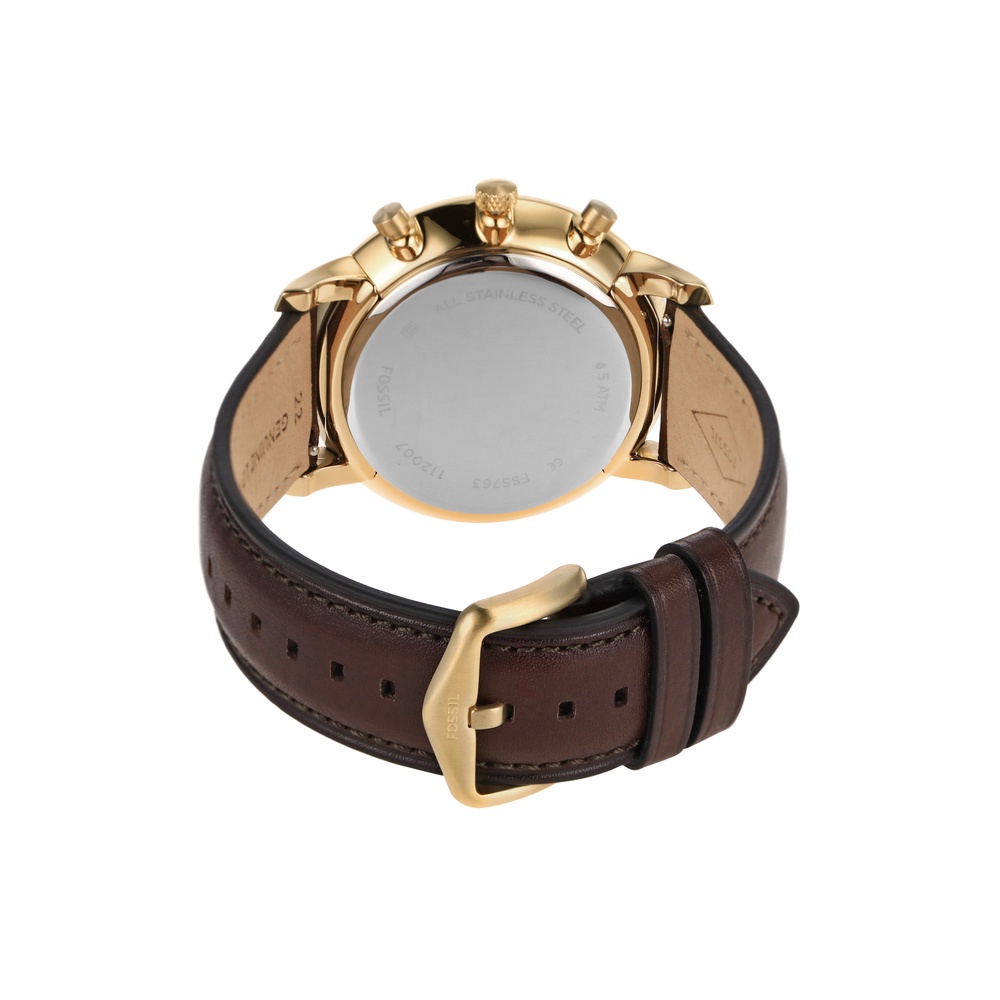 Đồng hồ nam Fossil NEUTRA CHRONO dây da FS5763 - màu nâu