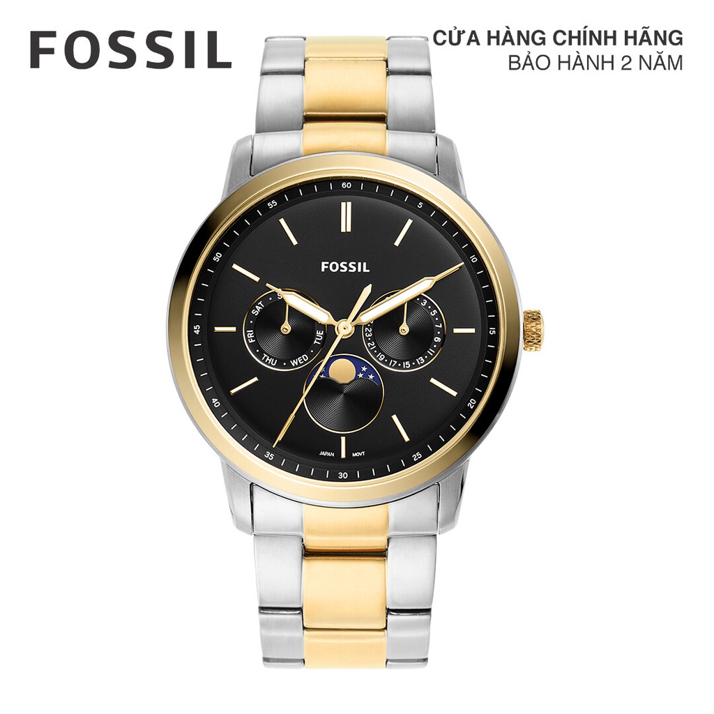 Đồng hồ nam Fossil NEUTRA FS5906 dây thép không gỉ - 2-Tone