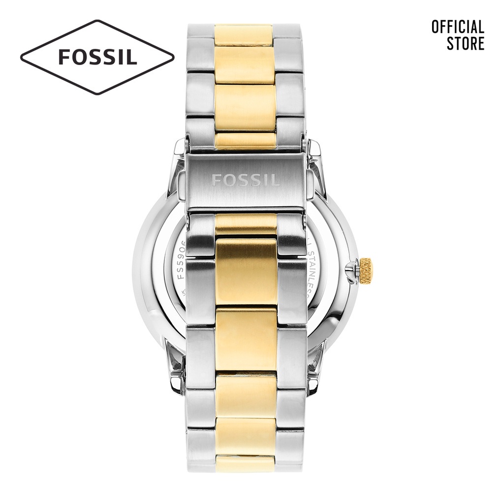 Đồng hồ nam Fossil NEUTRA FS5906 dây thép không gỉ - 2-Tone