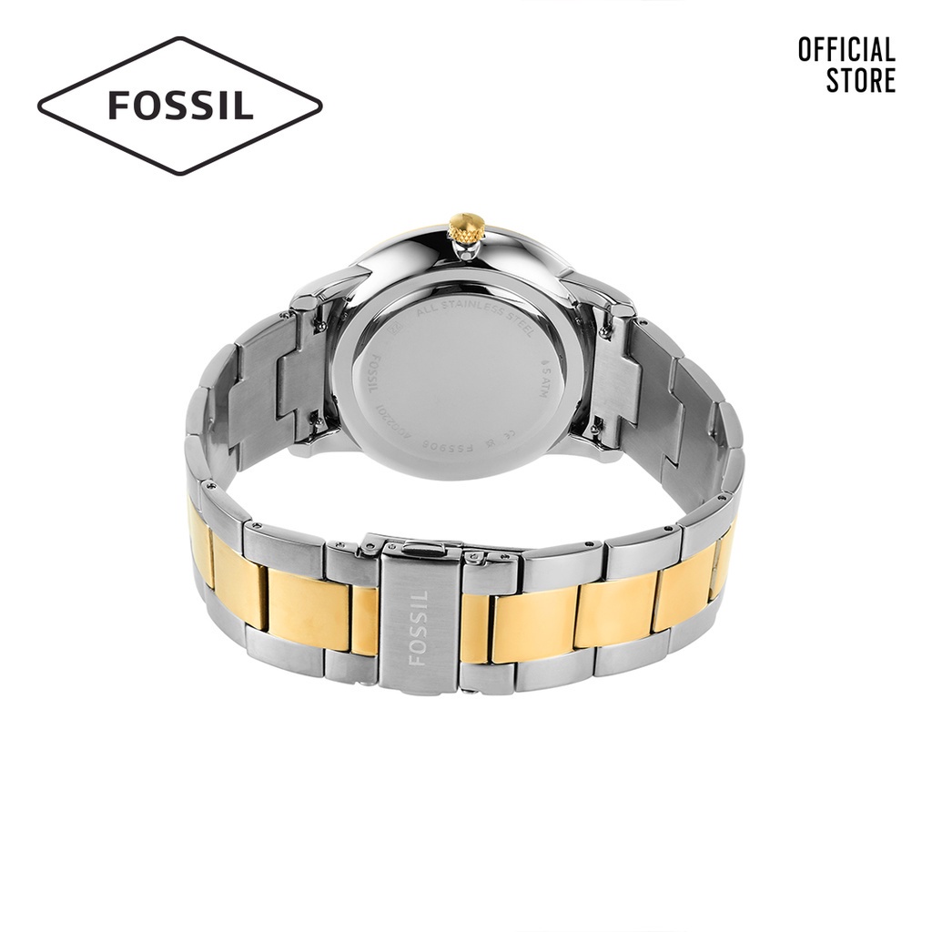 Đồng hồ nam Fossil NEUTRA FS5906 dây thép không gỉ - 2-Tone