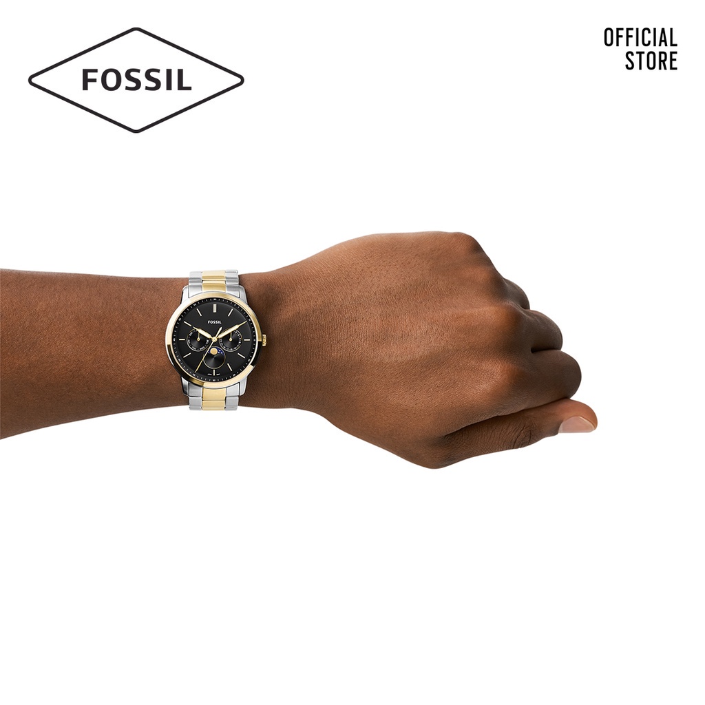 Đồng hồ nam Fossil NEUTRA FS5906 dây thép không gỉ - 2-Tone