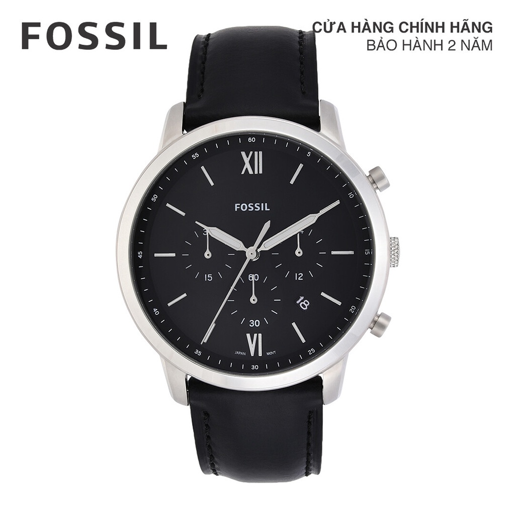 Đồng hồ nam Fossil NEUTRA CHRONO dây da FS5452- màu đen
