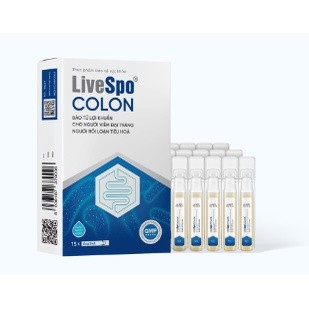  Bổ sung men vi sinh LiveSpo COLON  Hộp 15 ống  