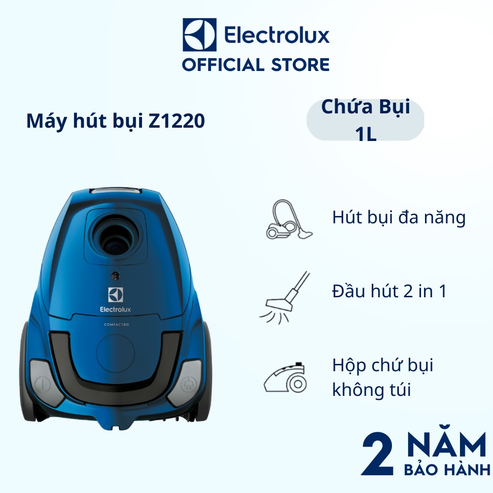 Máy hút bụi nhỏ gọn Electrolux - Z1220 - làm sạch mọi loại sàn