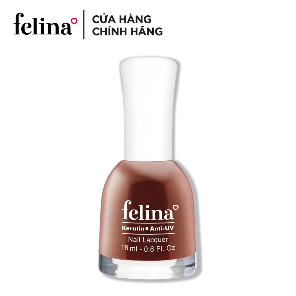 Sơn Móng Tay Felina Nail 18ml, Màu Ngói CS767, Lên Màu Đẹp, Thời Trang