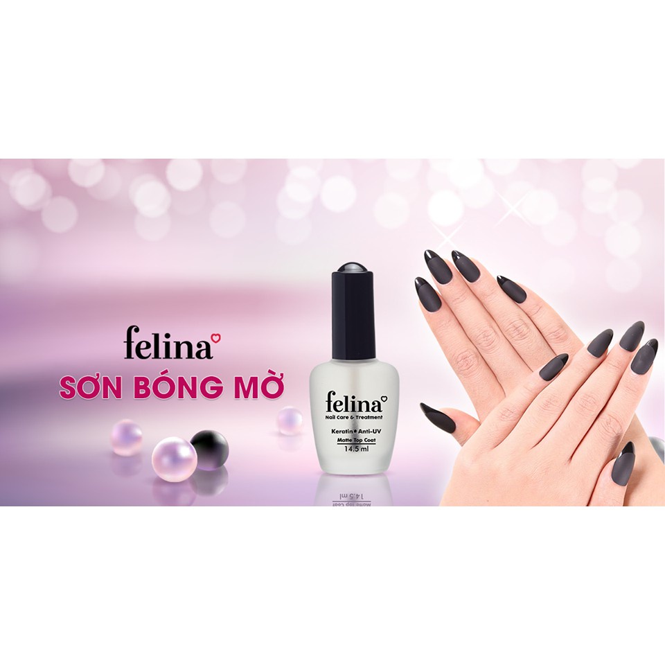 [Mã FRANCIA50 giảm 50% đơn 0] Sơn bóng siêu nhanh khô cao cấp Felina 18ml