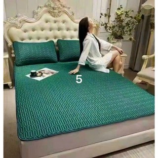 Chiếu điều hoà tencel latex mủ cao su non 3D mẫu hoạt hình ,hàng nhập khẩu loại 1 ( tặng kèm 2 vỏ gối cùng màu)