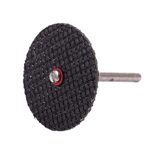 Bộ 10 đá cắt sắt mini phi 32mm + 1 Trục giữ đá cắt. dành cho máy khoan cắt mài cầm tay