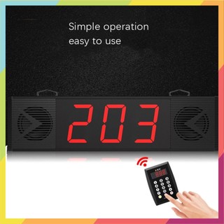 Màn hình gọi số thứ tự cho nhà hàng quán ăn phím không dây System Wireless Speaker 30W ☘️AsiaMart88 ☘️