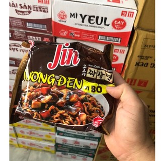 Mì Jin tương đen vị bò Ottogi 135gr xl
