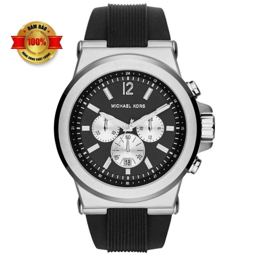 Đồng Hồ Nam Michael Kors MK8336 Chronograph Lịch Ngày Dây Silicone 48mm