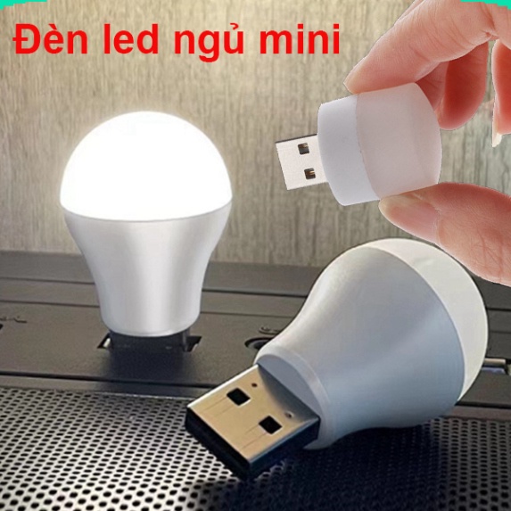 Đèn Ngủ Led Mini Cổng USB Siêu Sáng Nhỏ Gọn Tiện Dụng ||