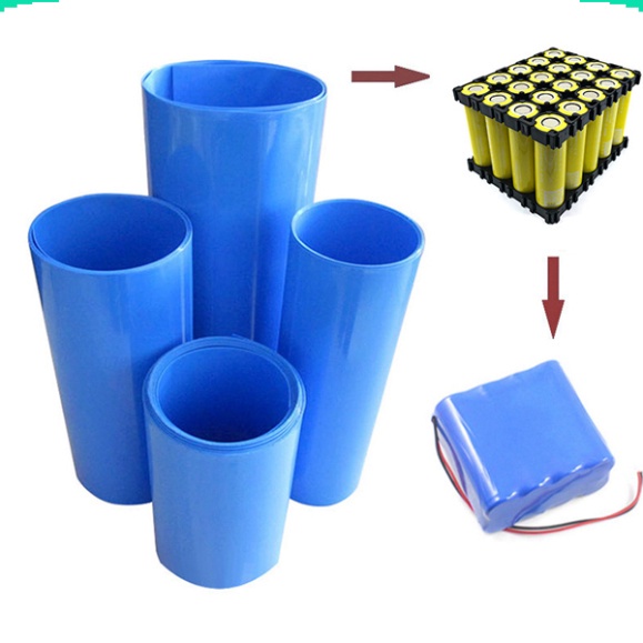 Màng co nhiệt PVC bọc pin 18mm - 100mm  ||