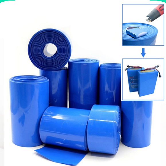 Màng co nhiệt PVC bọc pin 18mm - 100mm  ||