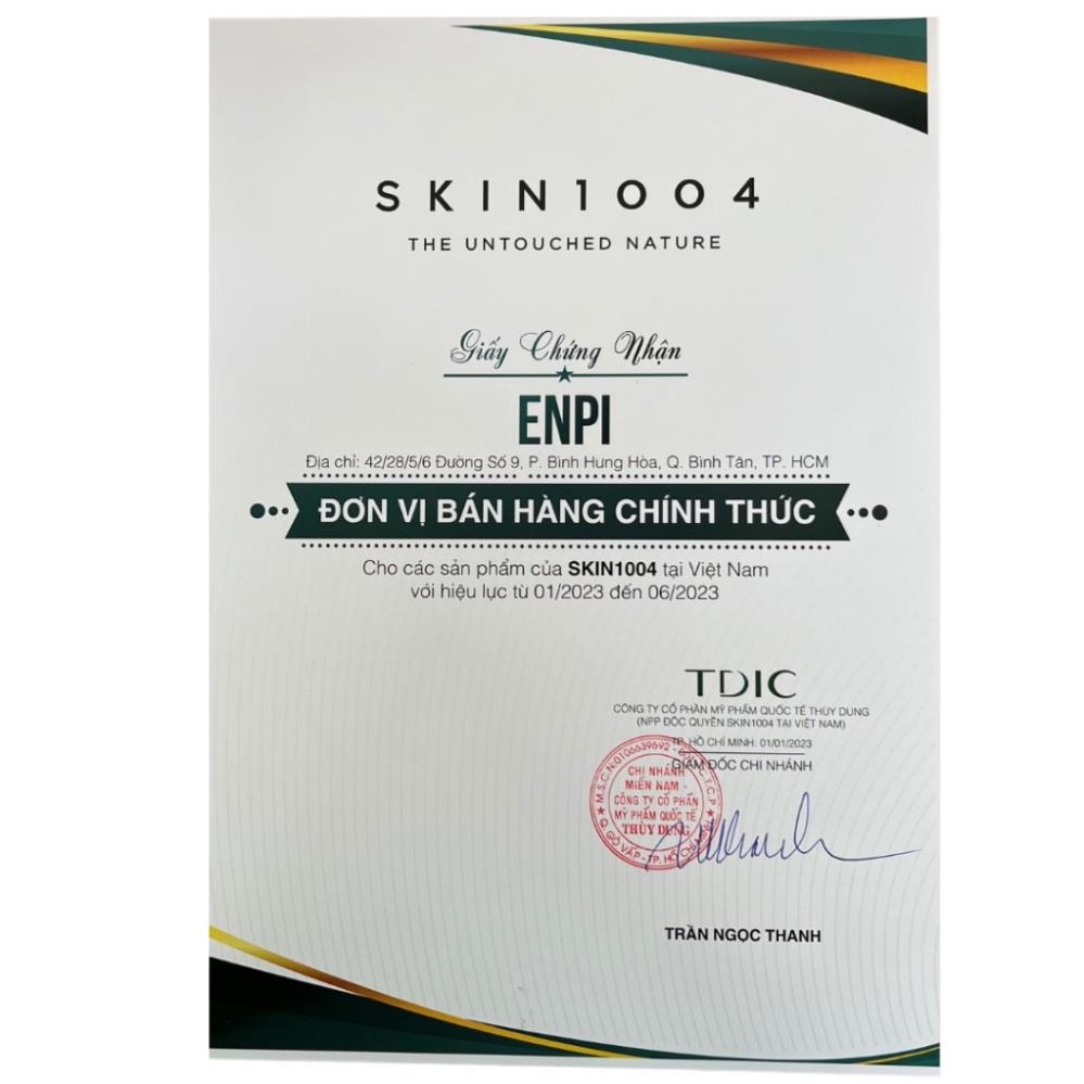 Sữa rửa mặt Skin1004 Madagascar Centella Ampoule Foam