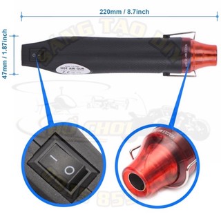 Máy khò nhiệt xách tay 220V 300W thổi hơi nóng nhiệt cao - máy giảm cân DIY handmade