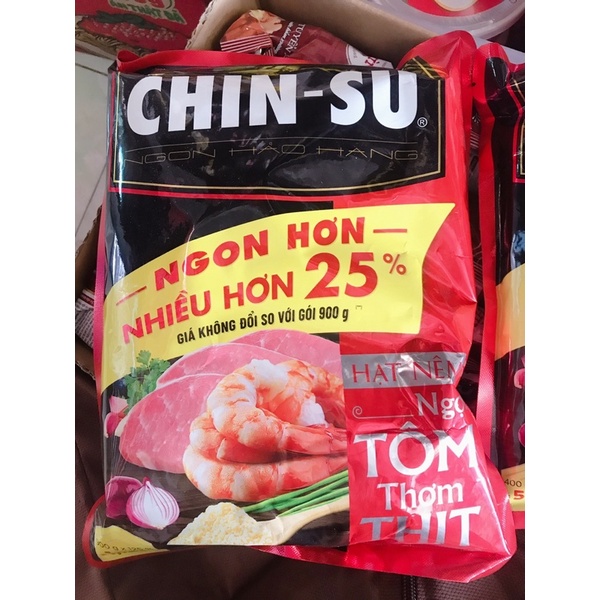 Hạt Nêm CHIN-SU Tôm Thịt Gói 500G/ 1,125KG/ 2KG